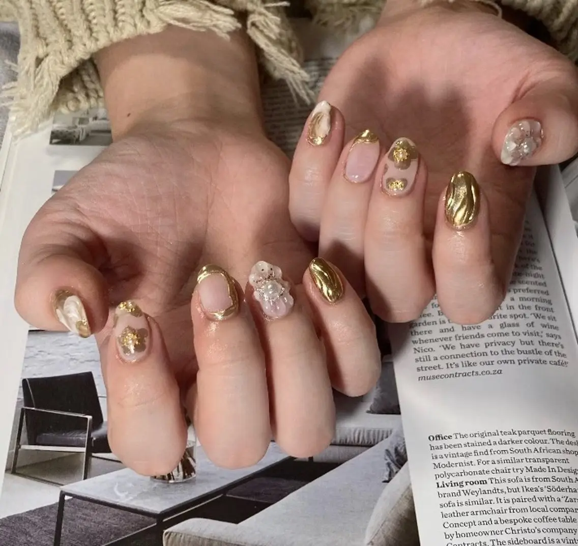 ネイル ハンドネイル Lofi nails ゆきこのネイルデザイン