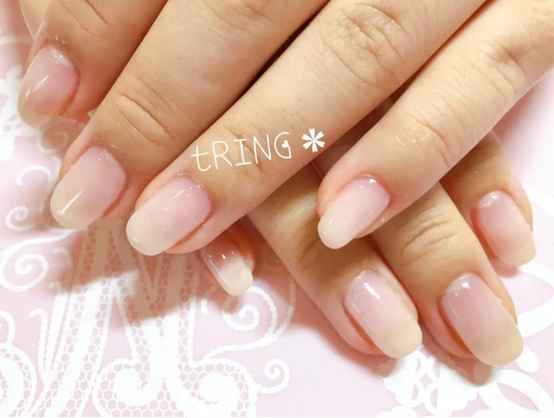 ネイル ハンドネイル tRING＊ しいの木台のネイルデザイン