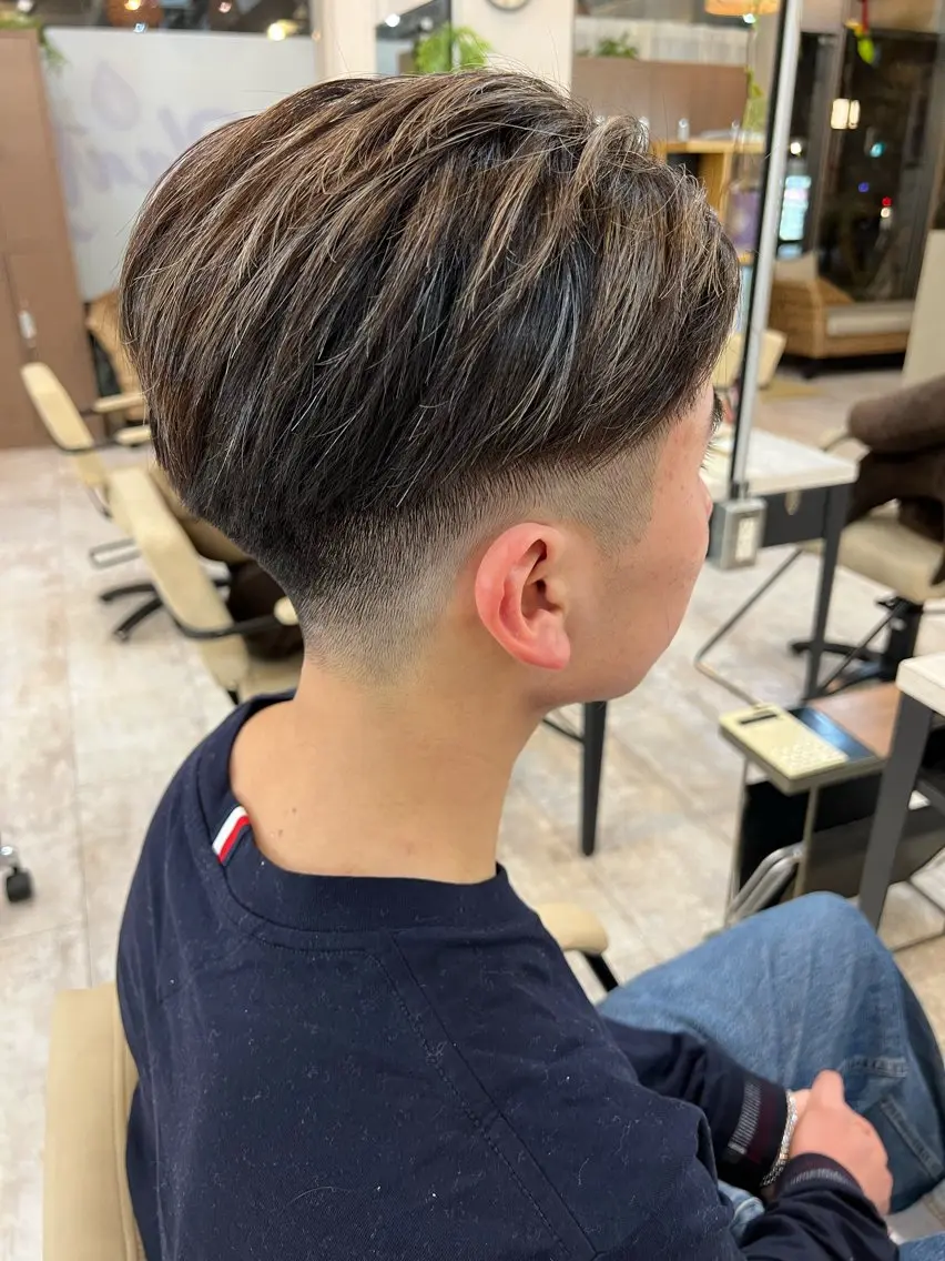 メンズ plaatje ハルトのヘアスタイル