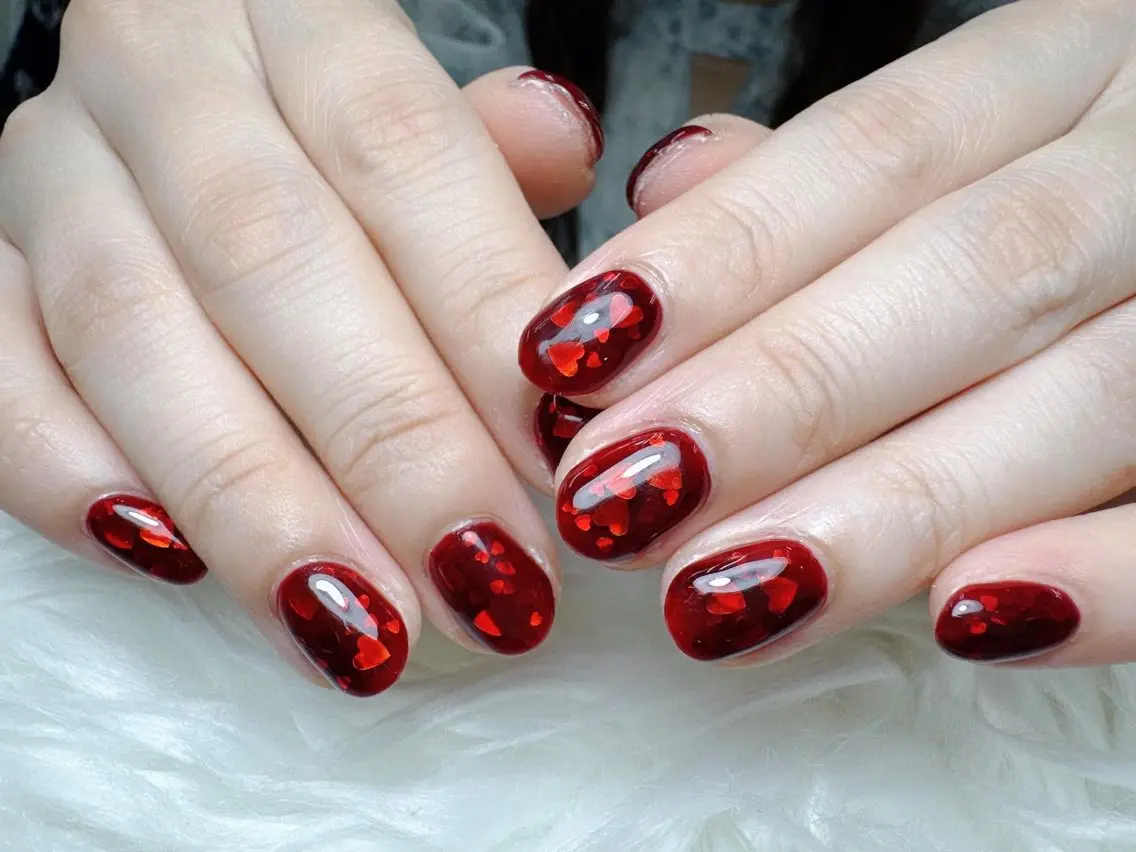 ネイル フレンチネイル 韓国ネイル 水色 マグネットネイル ニュアンスネイル ハンドネイル Hana Rose Nailのネイルデザイン