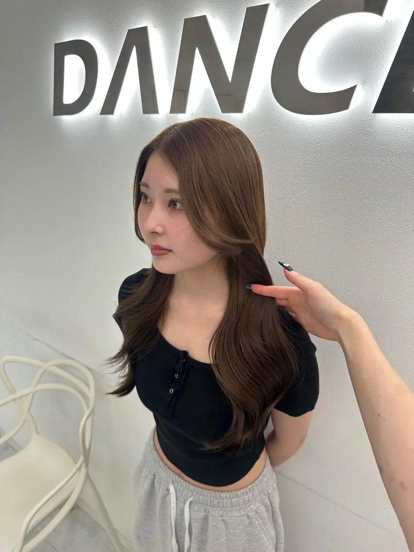 カラー ハイトーン🎀艶髪 Anju/渋谷🎀のヘアスタイル
