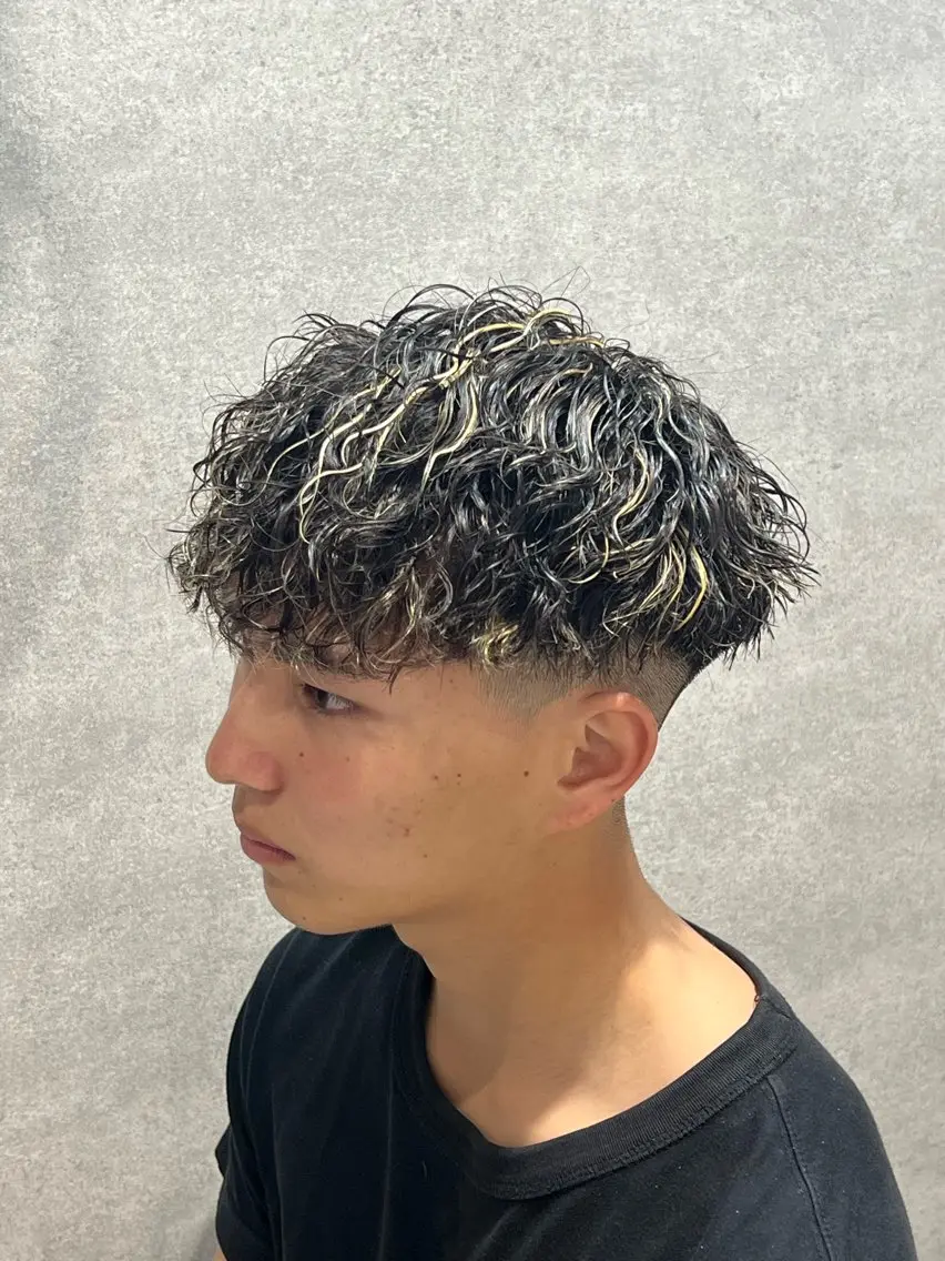 ショート カット ヘアカラー パーマ のぶ/ 🔥メンズ特化🔥のヘアスタイル