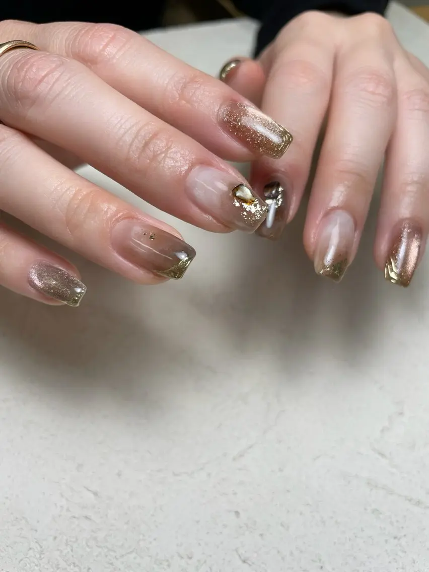ネイル ハンドネイル nuás nail & eyeのネイルデザイン
