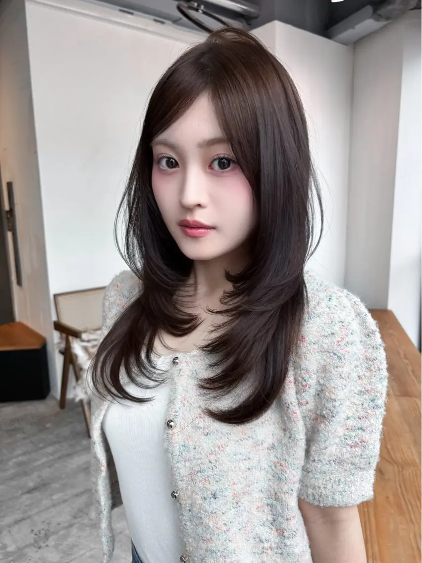 ワンカールでかわいいレイヤーカット✂︎✂︎の写真