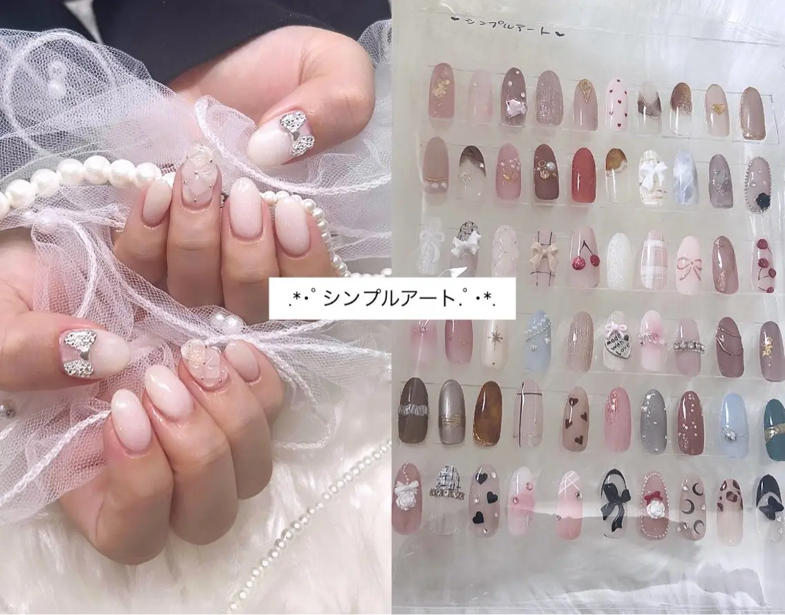 ネイル シンプルネイル ハンドネイル Zir nail 津田沼♡HAMADAのネイルデザイン