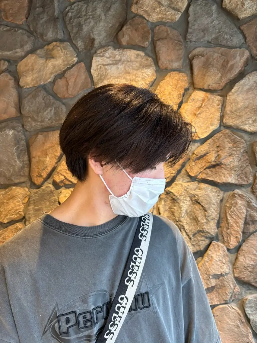 メンズ ヘアカラー トリートメント 小玉 唯依のヘアスタイル