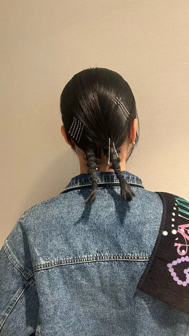 ヘアアレンジ ヘアセット fitするカット♡/ 多幸感/ふうか◠‿◠のヘアスタイル