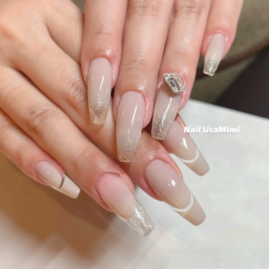 ネイル ハンドネイル Nail Usa Mimi ASAKOのネイルデザイン