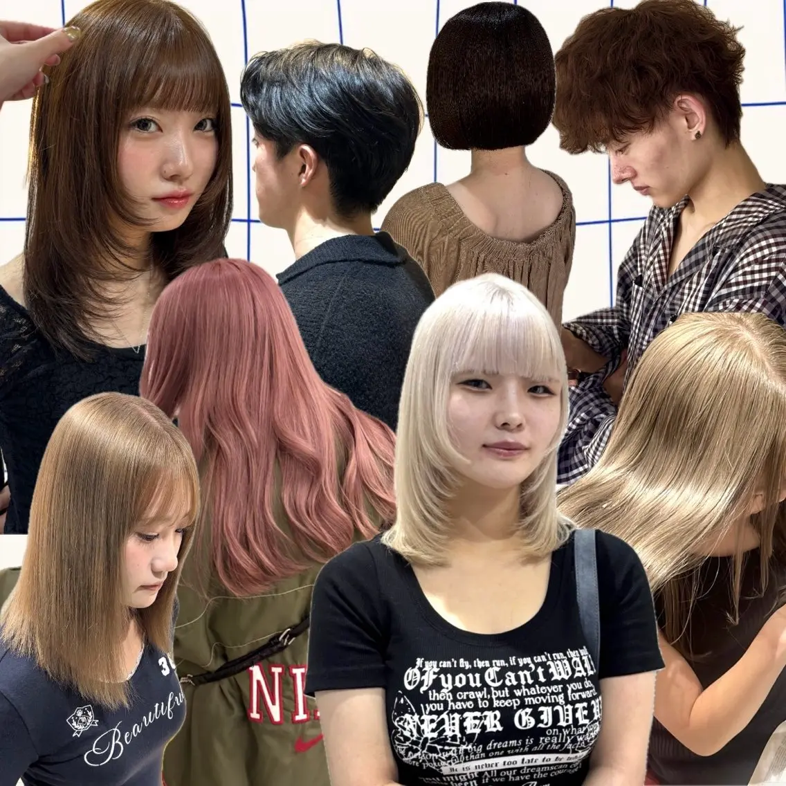 ミディアム カット ヘアカラー トリートメント 大人可愛い/韓国 レイヤー🎀まおのヘアスタイル