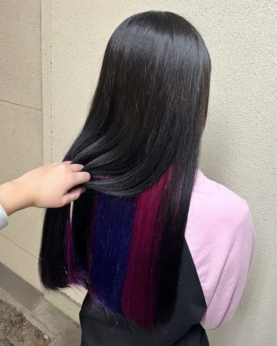 カラー インナーカラー 🍒モデル募集中🍒 あやかのヘアスタイル