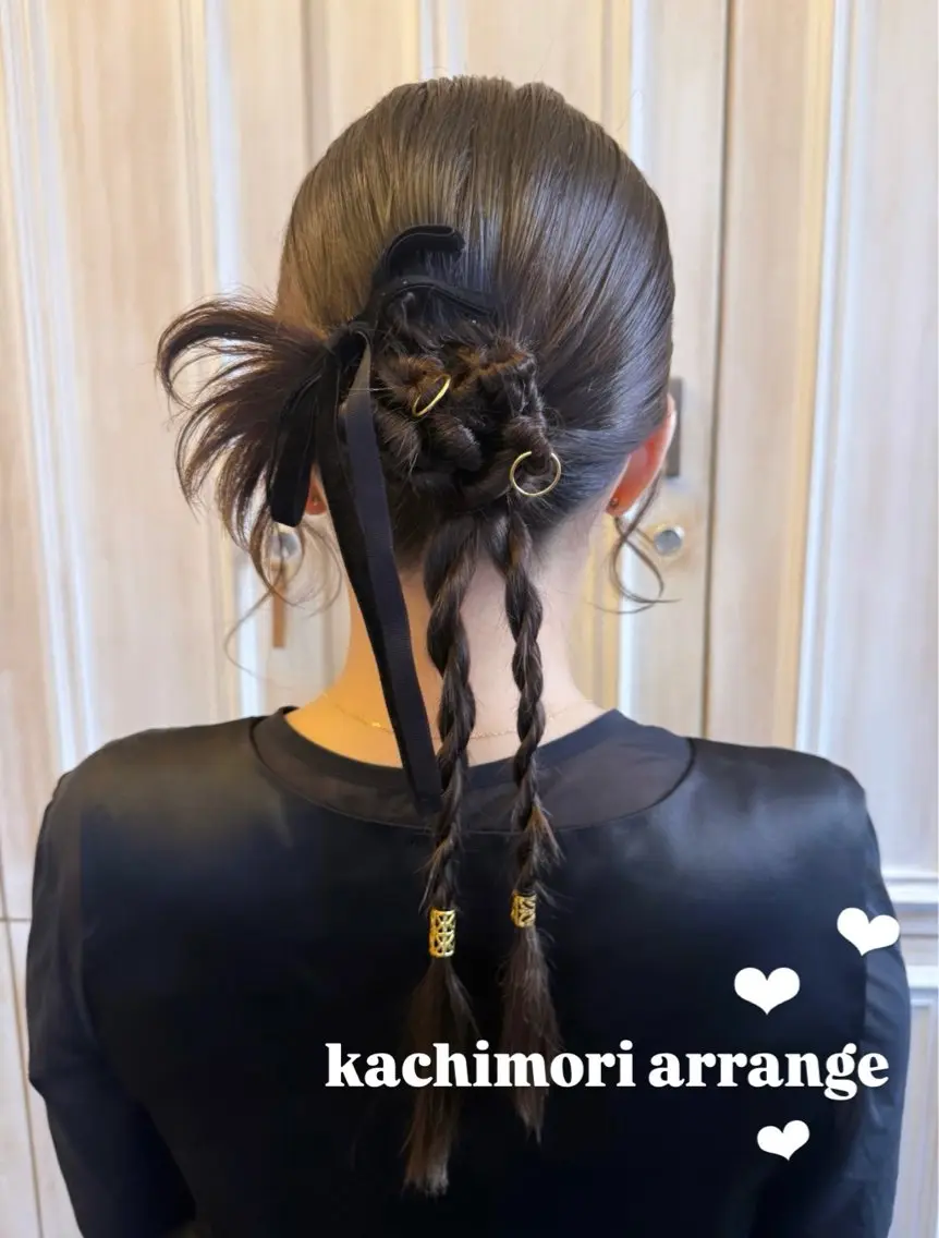 ヘアアレンジ ヘアセット 梅田 / 艶髪カラー /wakanaのヘアスタイル