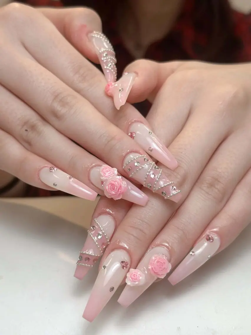 ネイル アニマル柄 ブラウン フットネイル フレンチネイル 韓国ネイル ハンドネイル Lisa Nail Salonのネイルデザイン