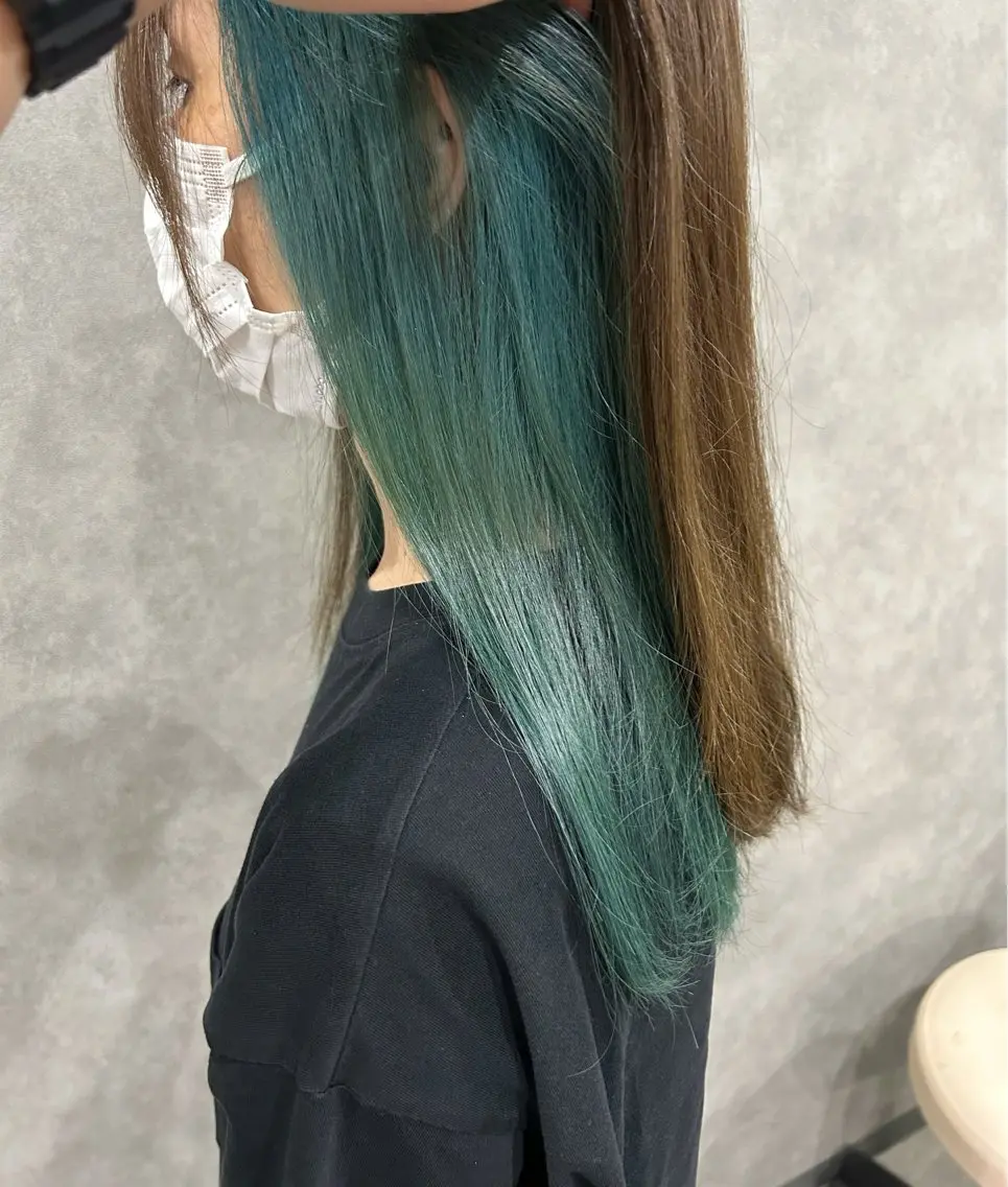 セミロング カラー ベージュカラー ヘアカラー トリートメント ミルクティー職人× HIROSEのヘアスタイル