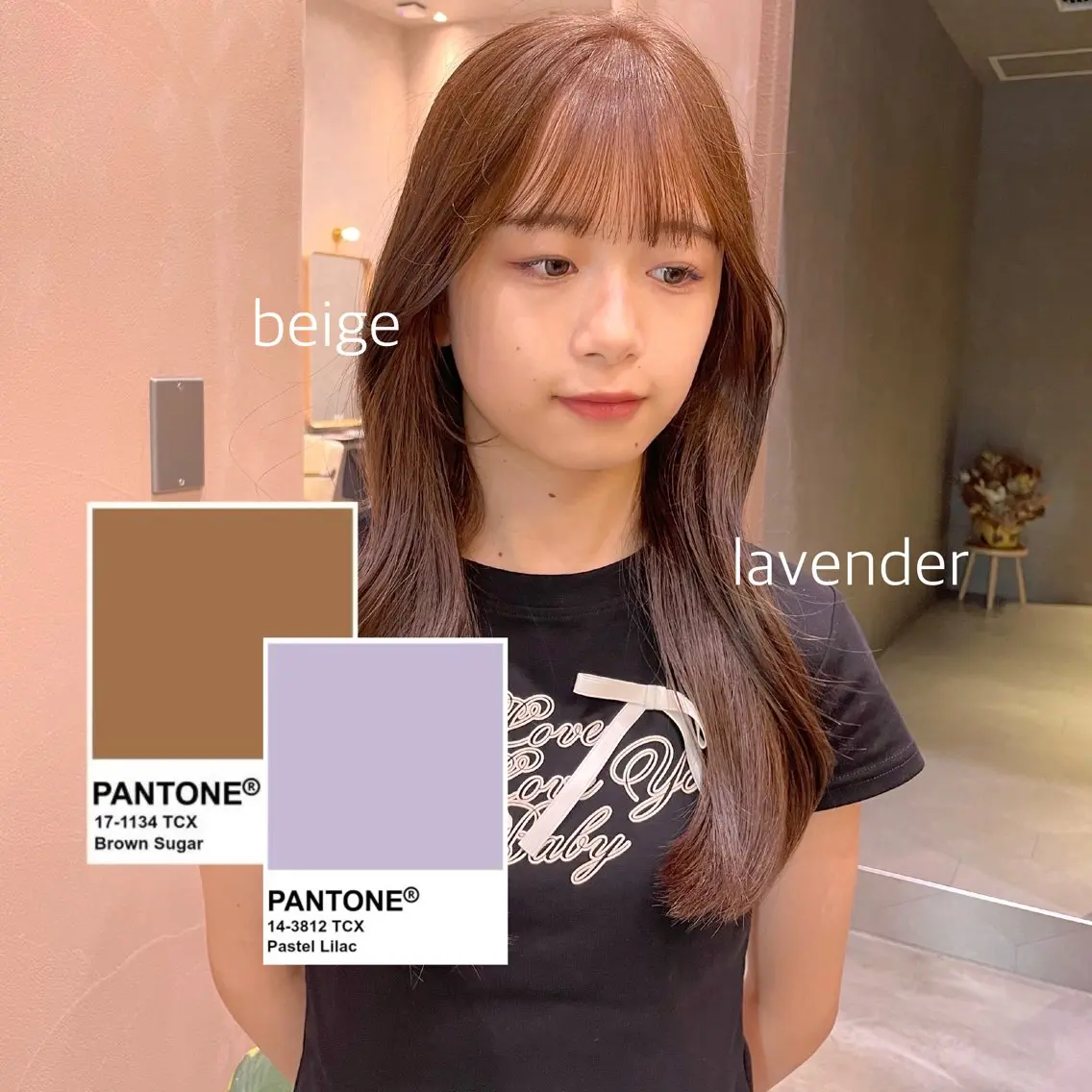 【🉐9月特別価格✨】新感覚⁉️《 カラー×トリートメント 》髪質改善AMASIAカラー +似合わせカット🌺💖の写真