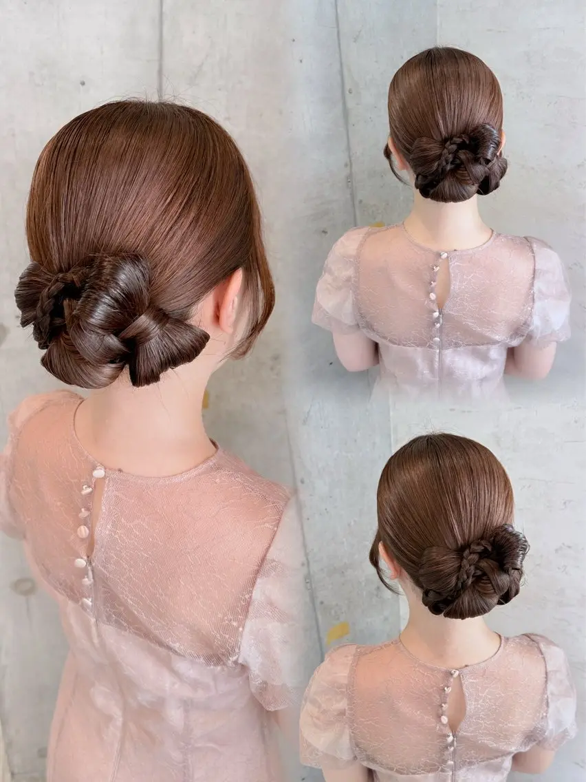 ヘアアレンジ はやしほのか｜ ヘアセット×カラーのヘアスタイル