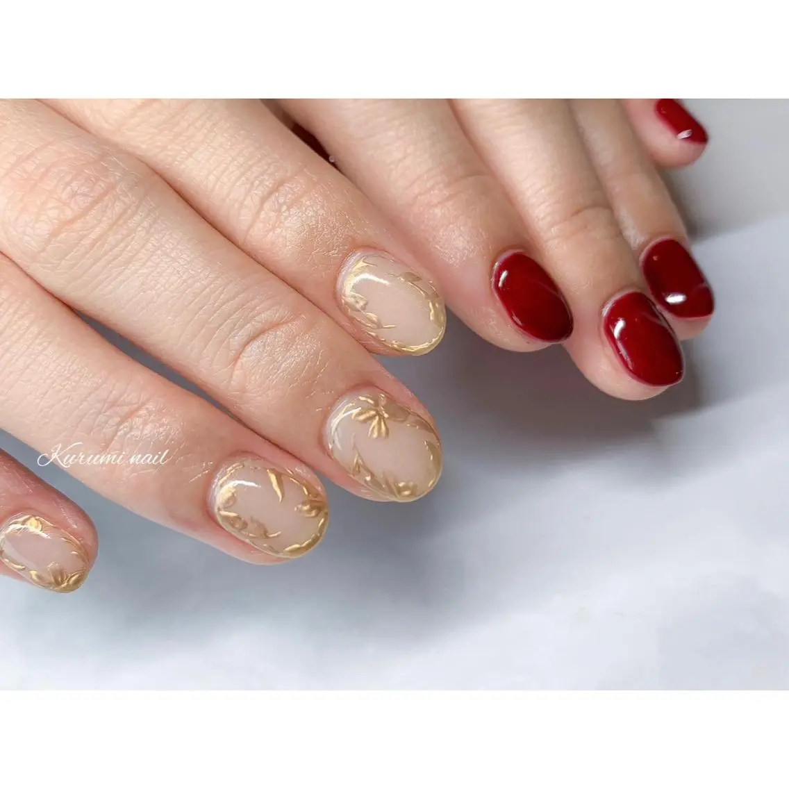 ネイル ハンドネイル Maison noyerのネイルデザイン