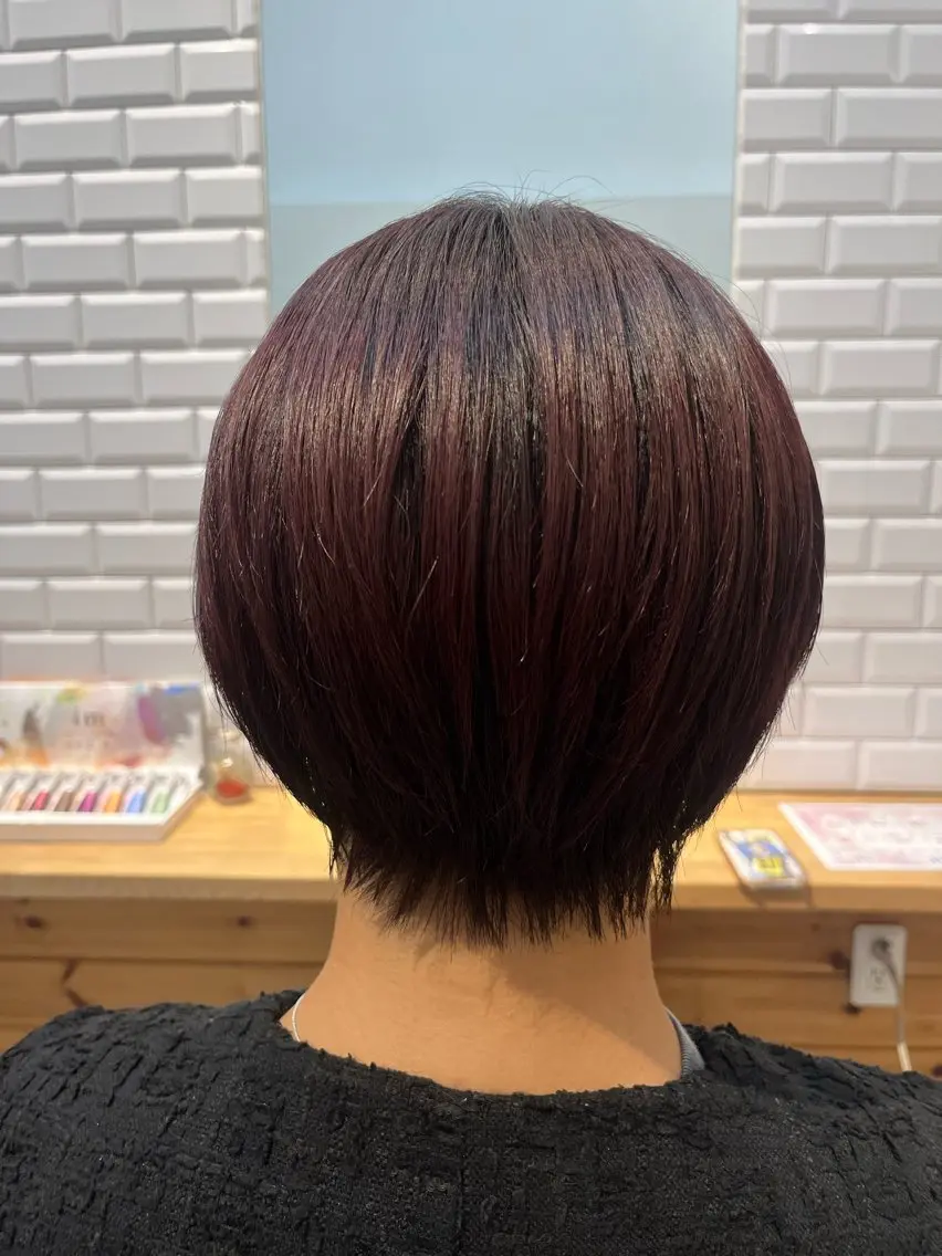 ショート 草野 奈扇のヘアスタイル