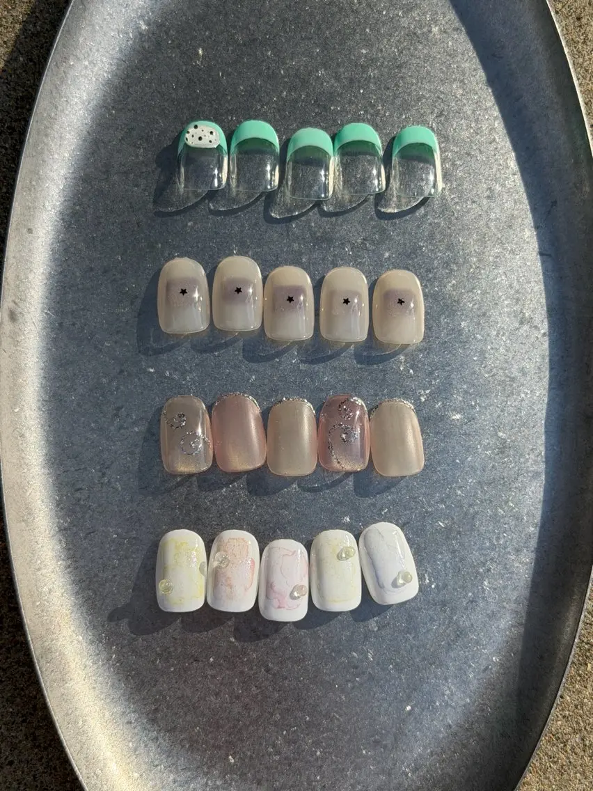 ネイル 韓国ネイル nail｡𖦹° KARINのネイルデザイン