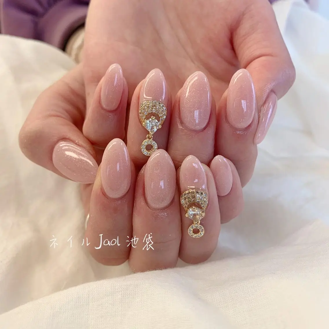 セミロング ネイルJaol 池袋のネイルデザイン