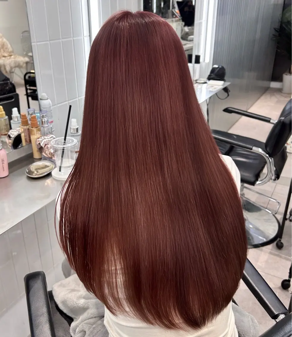 ロング sera 🎀ベージュのヘアスタイル