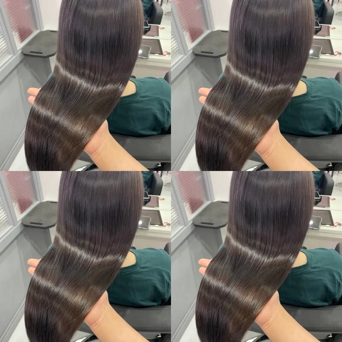 ロング 艶髪×透明感カラー 海夏のヘアスタイル