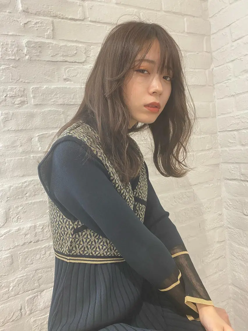【透明感抜群カラー】イルミナカラー&トリートメントの写真