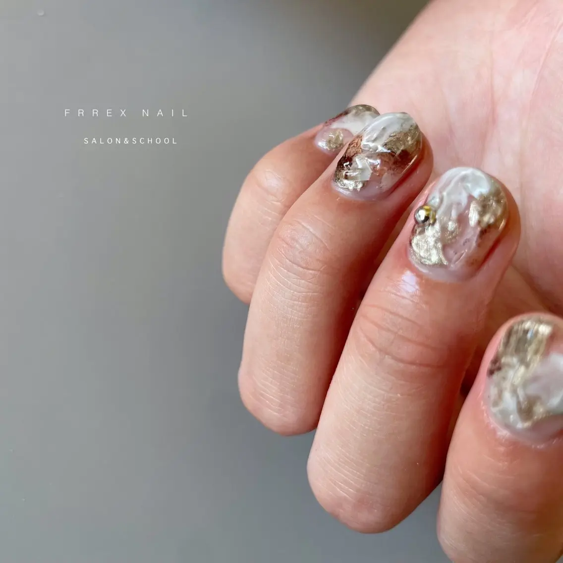 ネイル ハンドネイル ハンドケア freex nail /ニュアンス/個性派のネイルデザイン