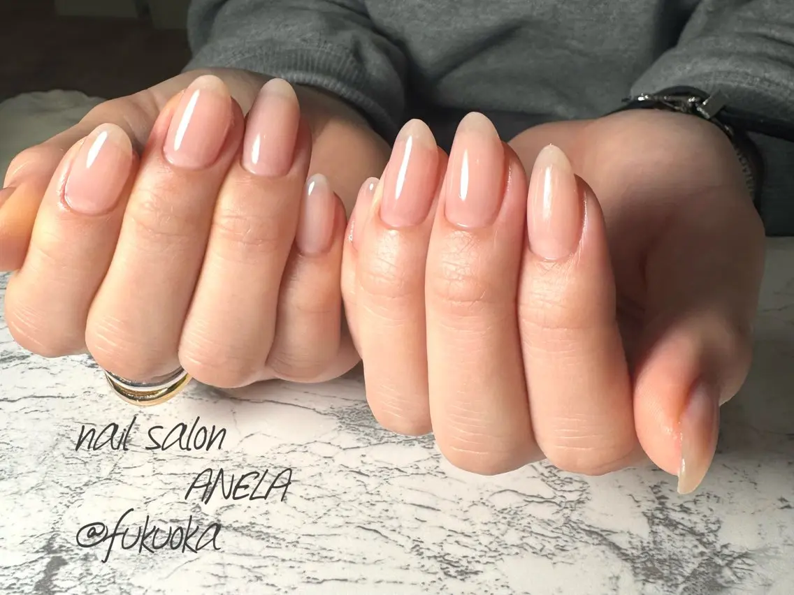 ネイル ワンカラーネイル ハンドネイル nail salon ANELA mayaのネイルデザイン