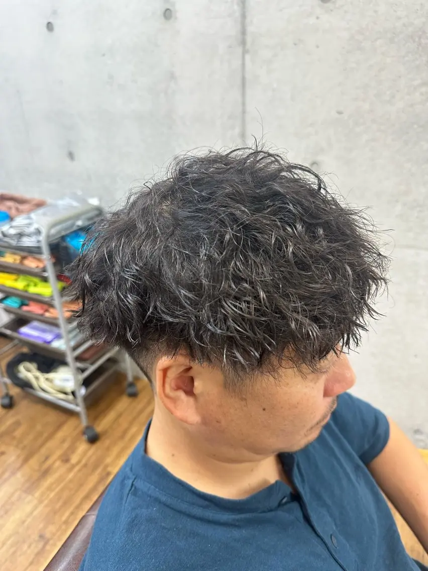 ショート パーマ メンズ Raimu /横浜のヘアスタイル