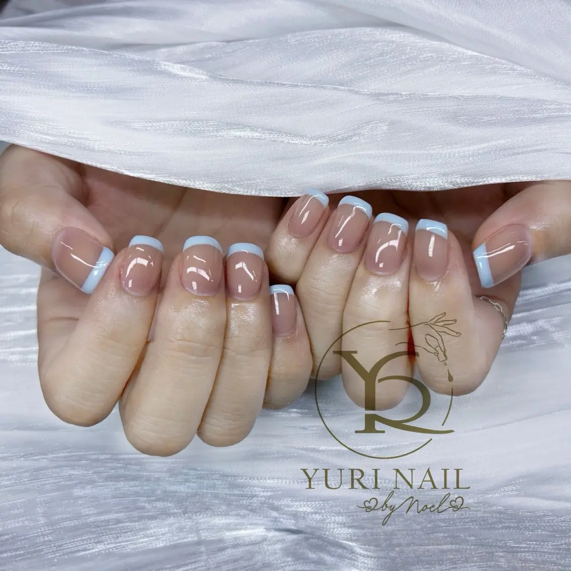 ネイル フットネイル ニュアンスネイル オフィスネイル ワンカラーネイル シンプルネイル ハンドネイル フットネイル ハンドケア YURI Nail Funabashiのネイルデザイン