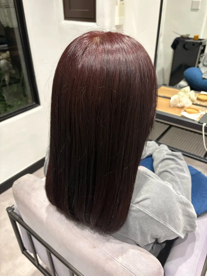 セミロング ヘアカラー こと/都島 /ARCOIRISのヘアスタイル
