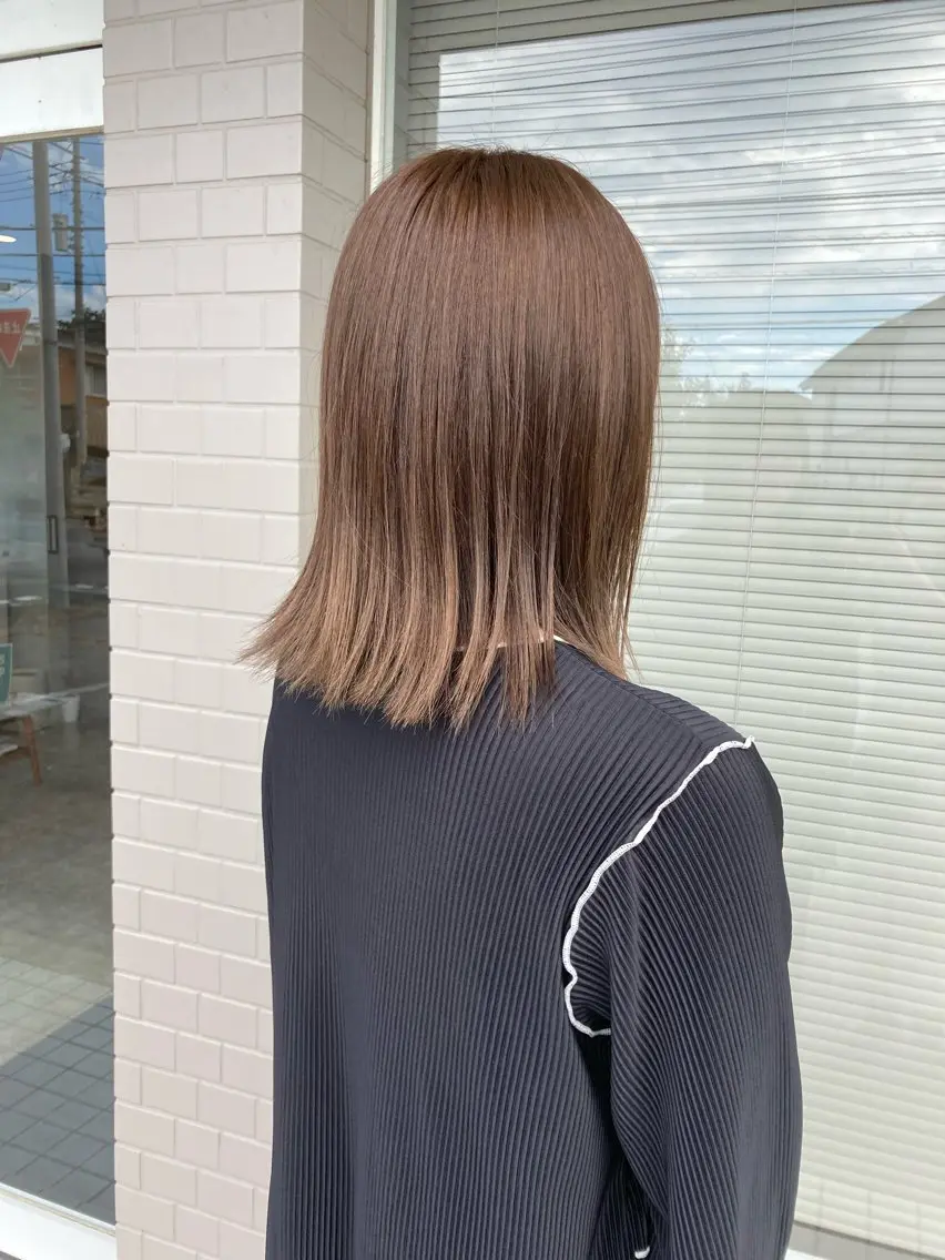 オーガニックカラー×トリートメントの写真
