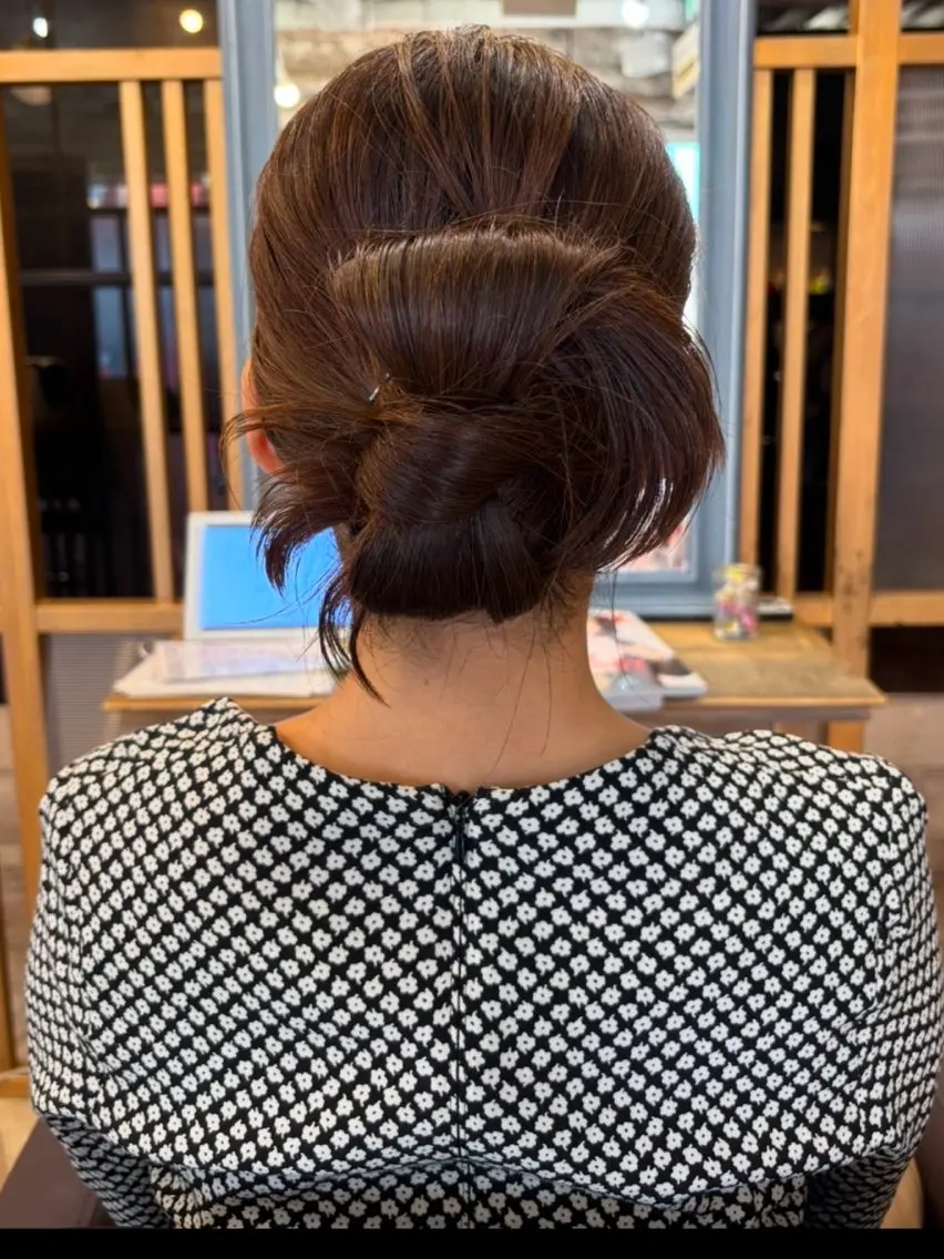 ロング ヘアセット 優李 ゆうりのヘアスタイル