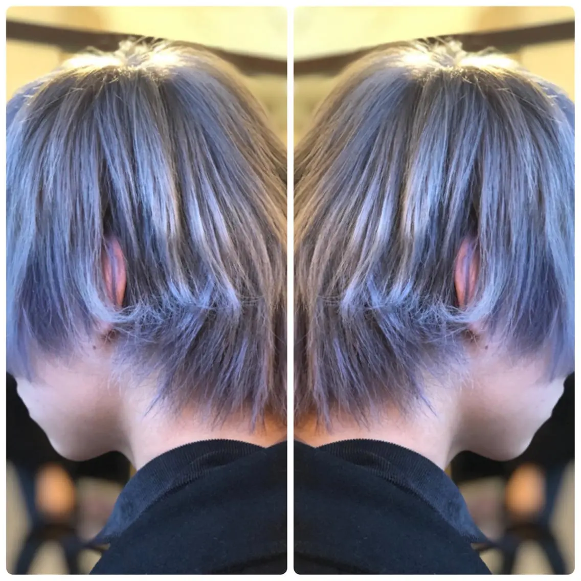 ショート カラー ラベンダーカラー シルバー カット ヘアカラー トリートメント 小山内 龍一郎 店長のヘアスタイル