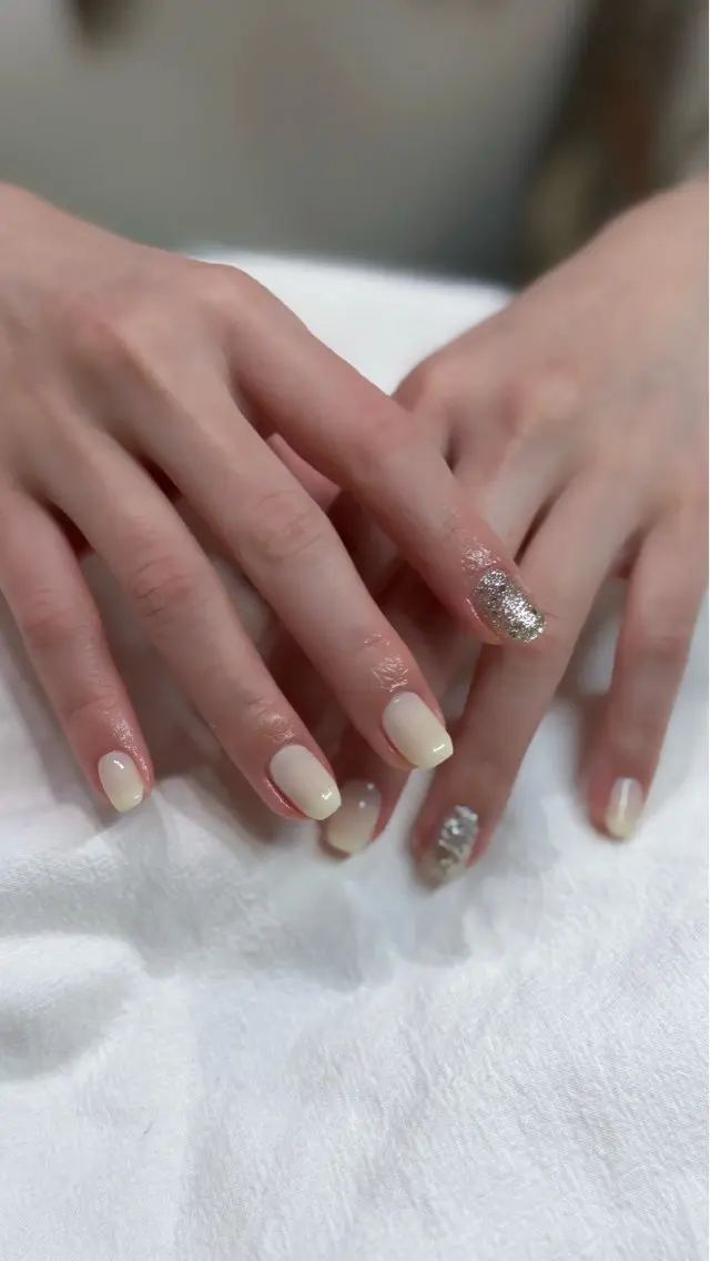 ネイル ハンドネイル 新宿代々木/キレイめ ちゅるん/miriのネイルデザイン