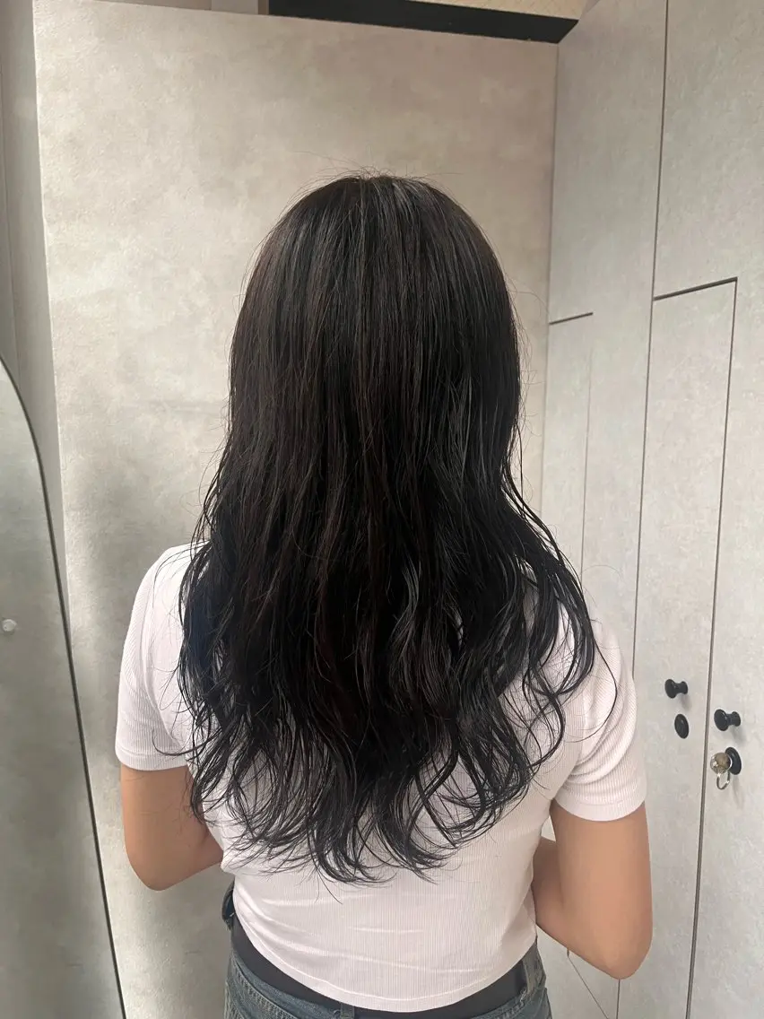 ロング トリートメント カット ヘアカラー トリートメント 大宮レイヤーカット× 透明感カラー rioのヘアスタイル