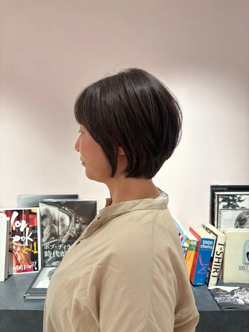 ✨骨格に合わせる似合わせショート✨【3stepトリートメント付き】の写真