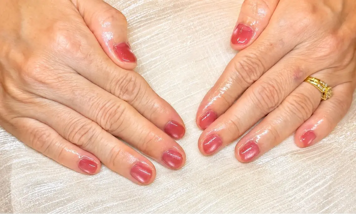 ネイル マグネットネイル ハンドネイル 🤍大人シンプル🤍 船橋駅近 nailのネイルデザイン