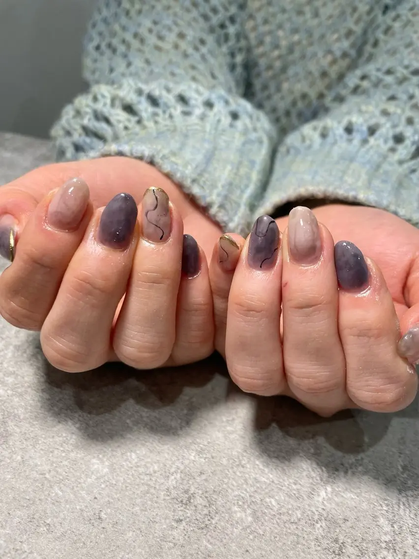 ネイル 持ち込み ハンドネイル Raviliss ♡のネイルデザイン