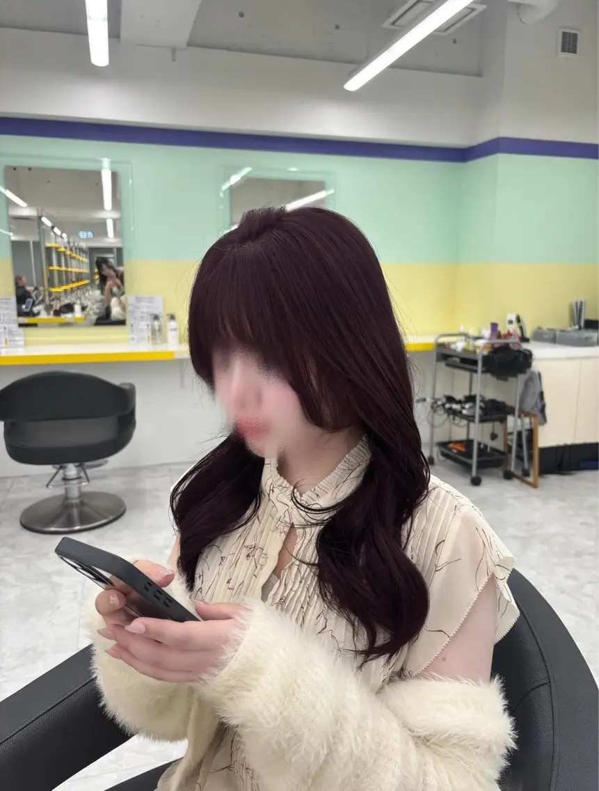 カラー 透明感🫧韓国 🫧hana🫧のヘアスタイル