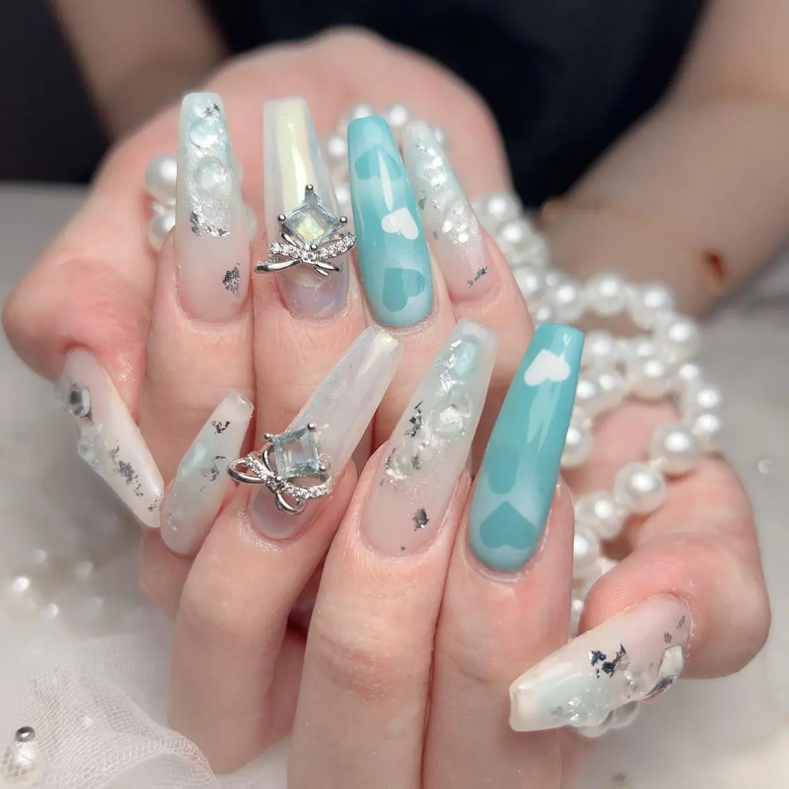 ネイル M 🌷Nail 長さだし専門店のネイルデザイン