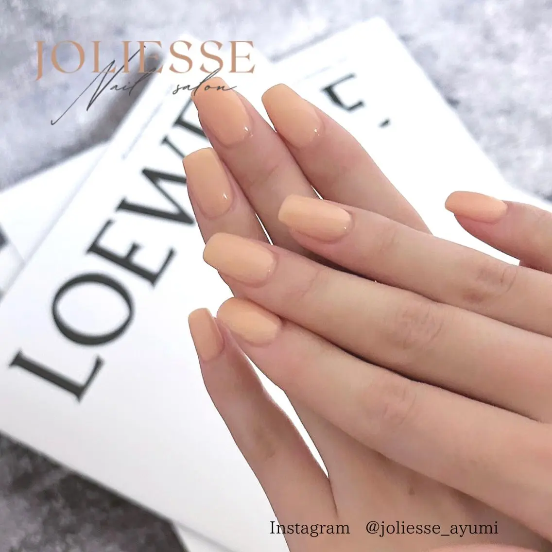 ネイル ワンカラーネイル ハンドネイル JOLIESSE Ayumiのネイルデザイン