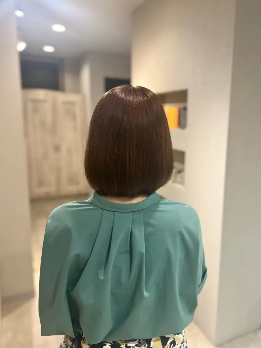 ショート カラー ベージュカラー ヘアカラー 川原 陽和のヘアスタイル