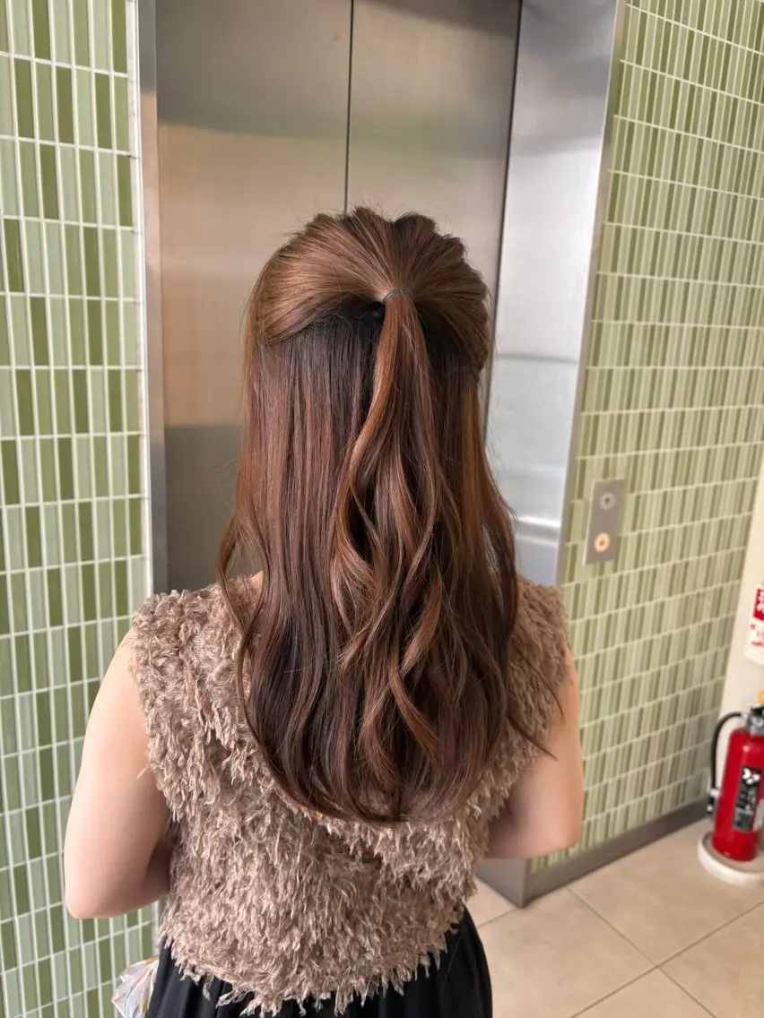 ロング カット トリートメント MASHIRO💎 天神/大名のヘアスタイル