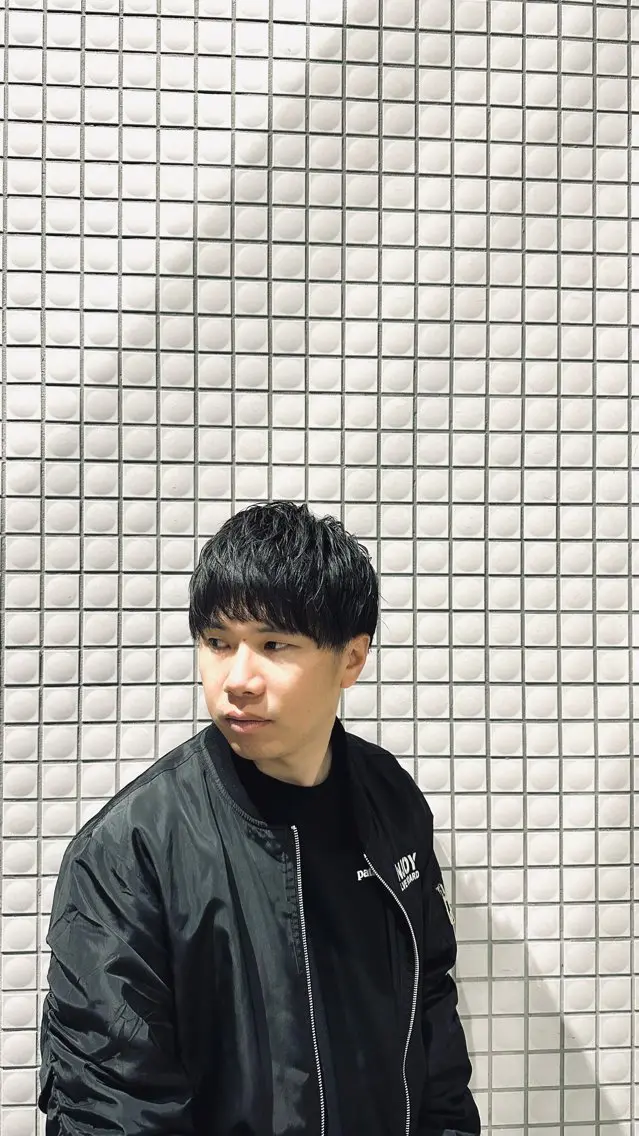 ショート メンズ マッシュ カット 💈メンズパーマ💈 ナカザワ リョウのヘアスタイル