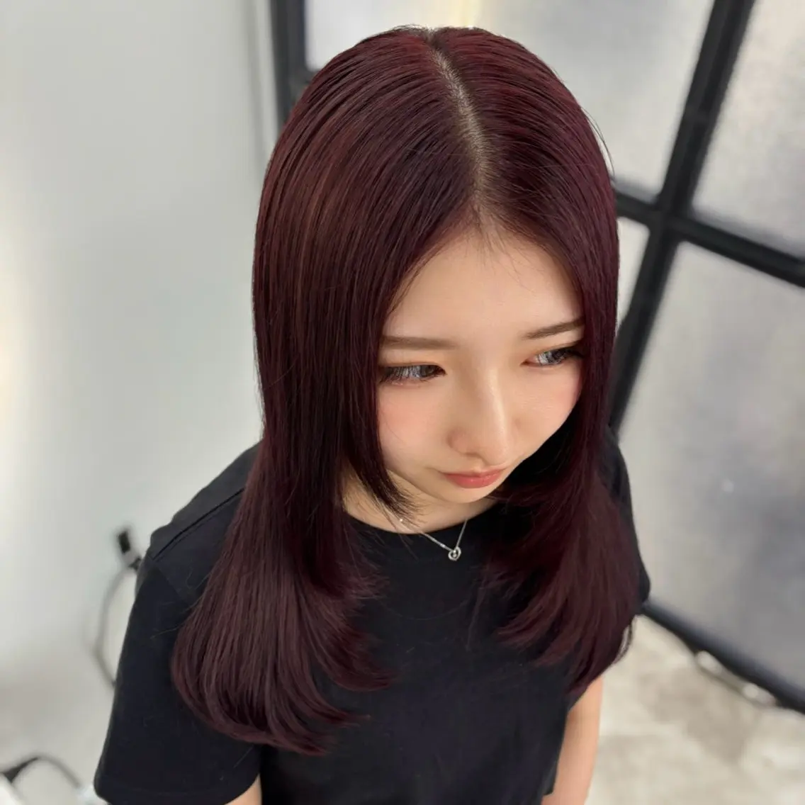 セミロング カラー ヘアカラー Ren. 🦋デザインカラーのヘアスタイル