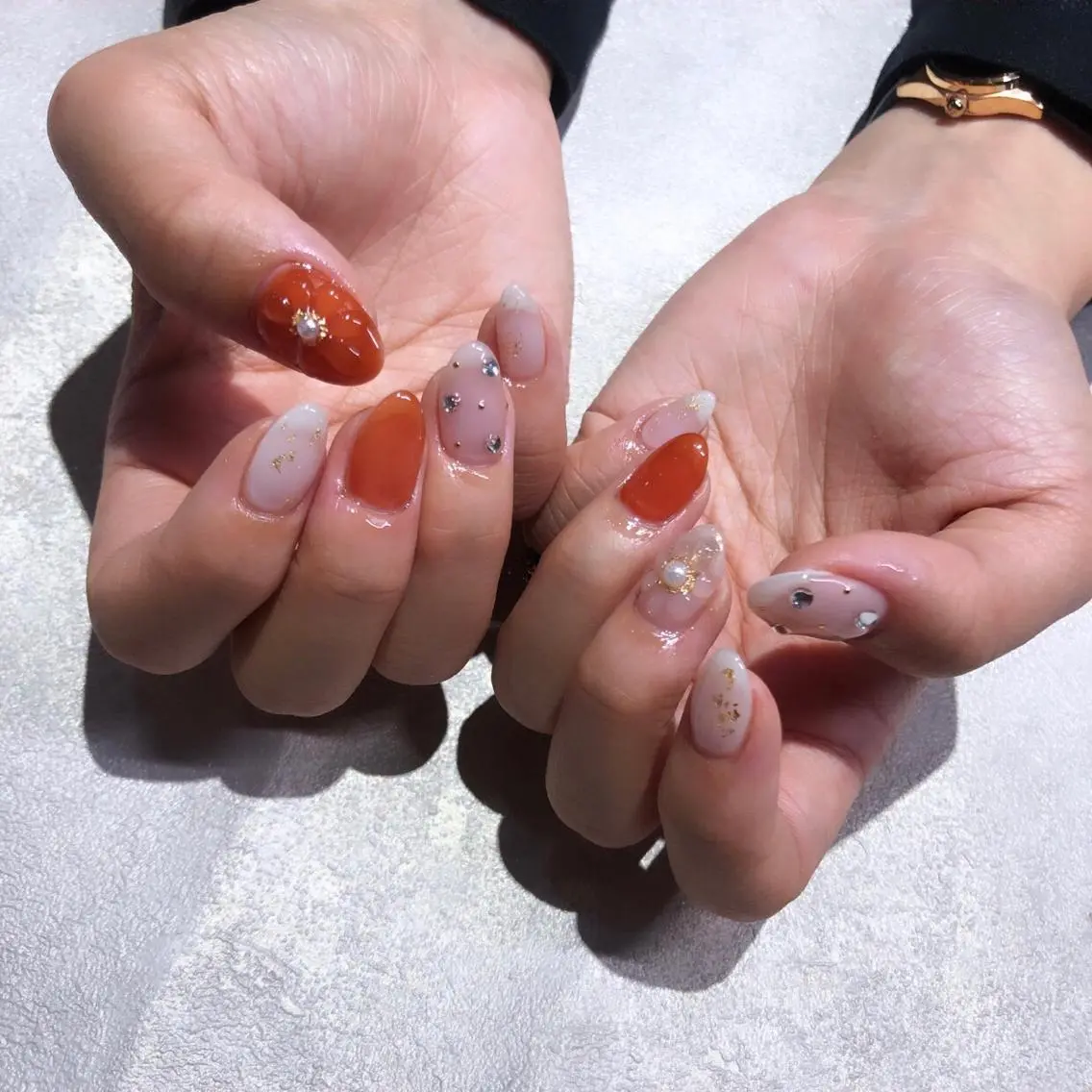 ネイル ハンドネイル フットネイル ハンドケア Miyagi Asamiのネイルデザイン