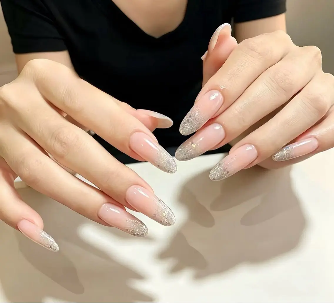 ラメ/フラッシュグラデーション【ベース込み】¥4800の写真