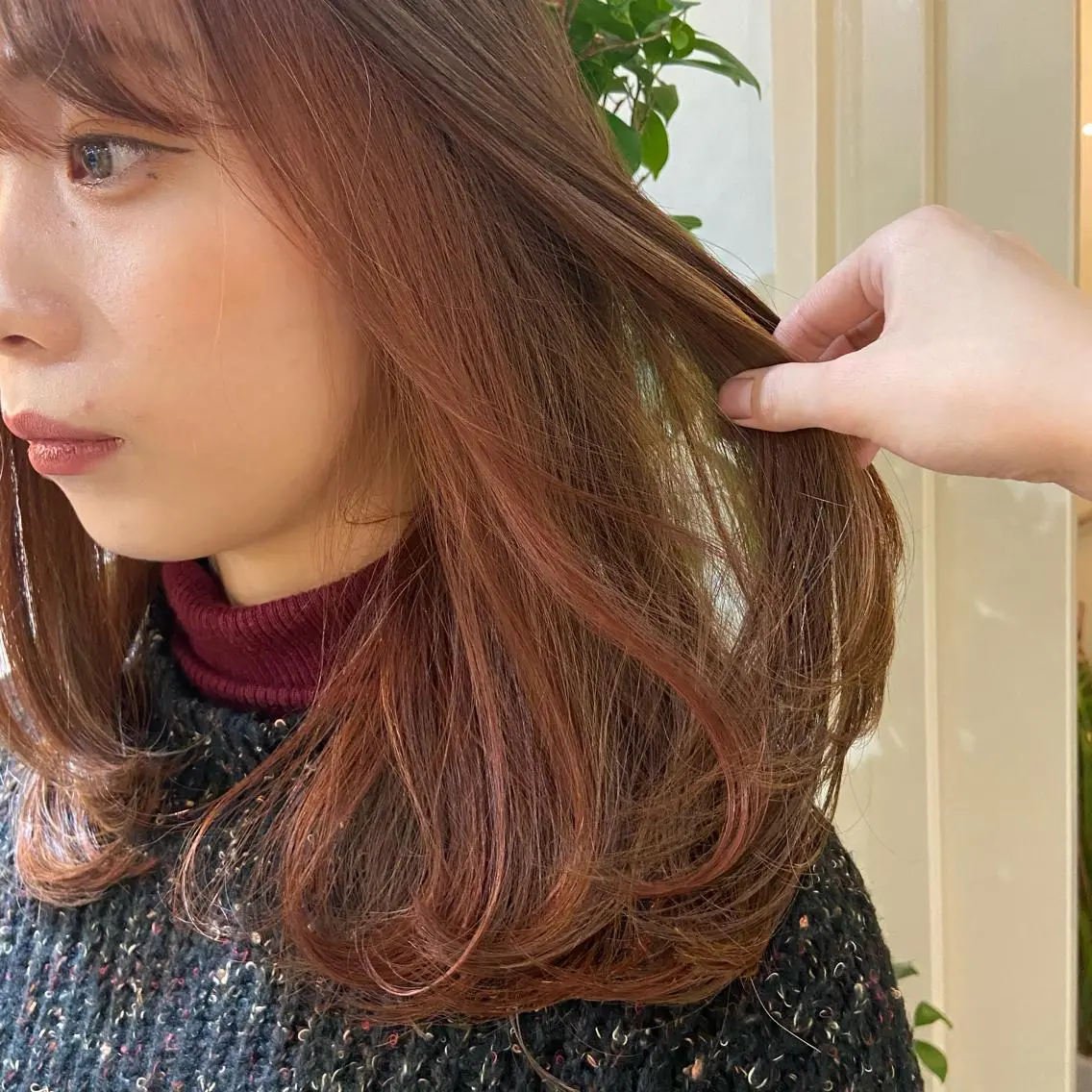 カラー SALTWATER AYARIのヘアスタイル