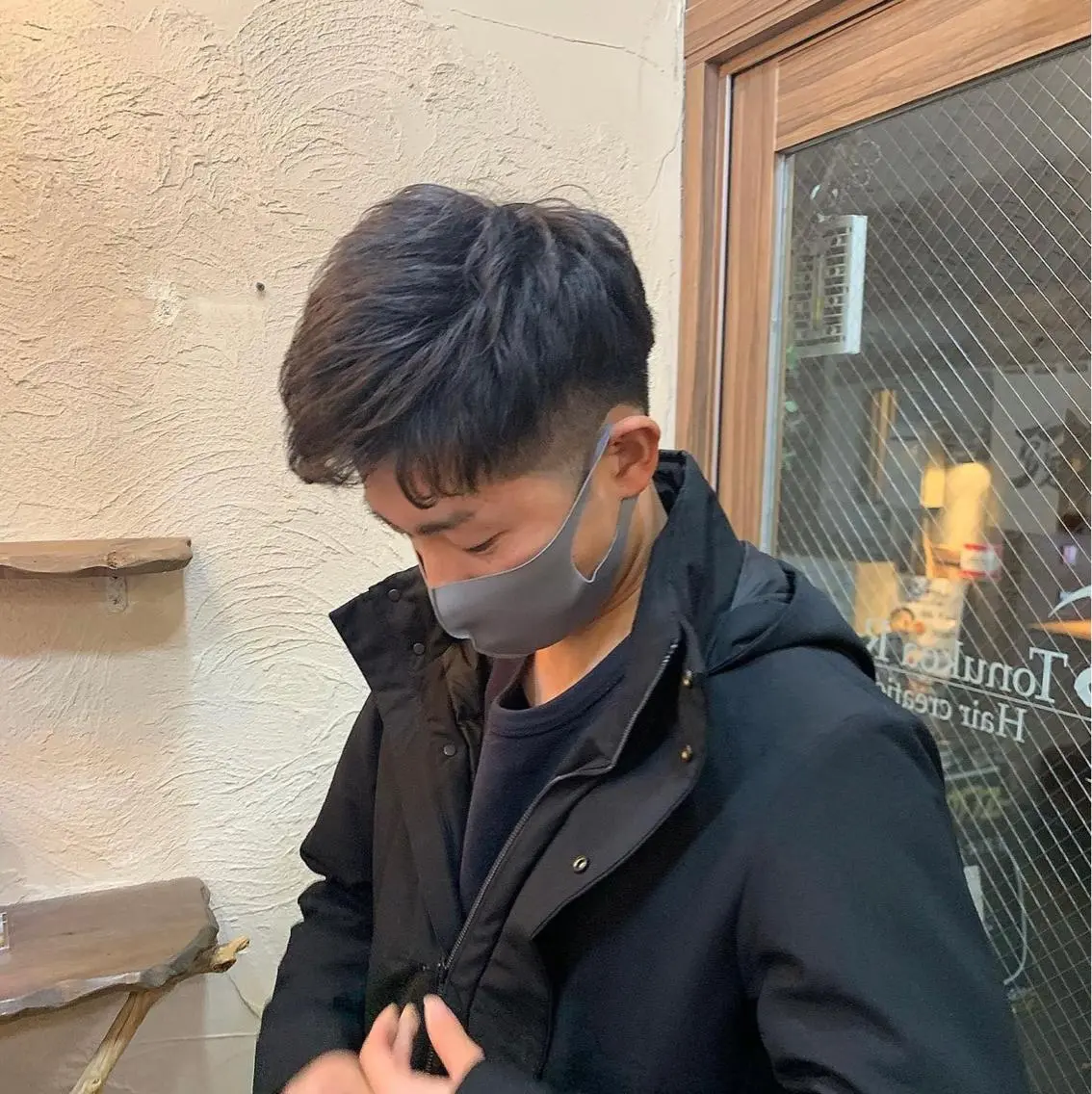 ショート メンズ 七原 海夕のヘアスタイル